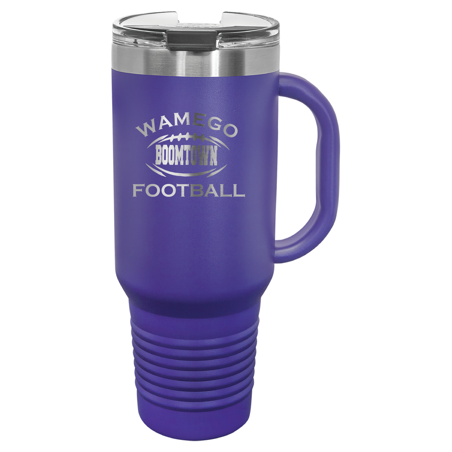 Wamego Boom Town Football Tumbler - Click for all color/size options