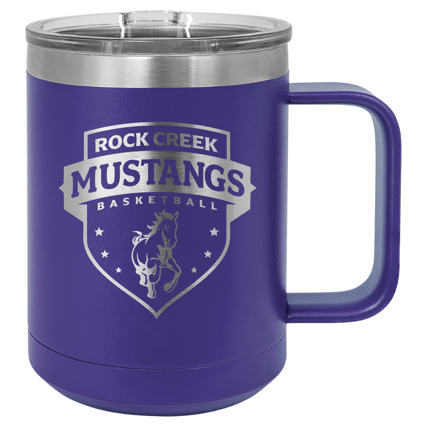 Rock Creek Basketball Tumbler - Click for all color/size options