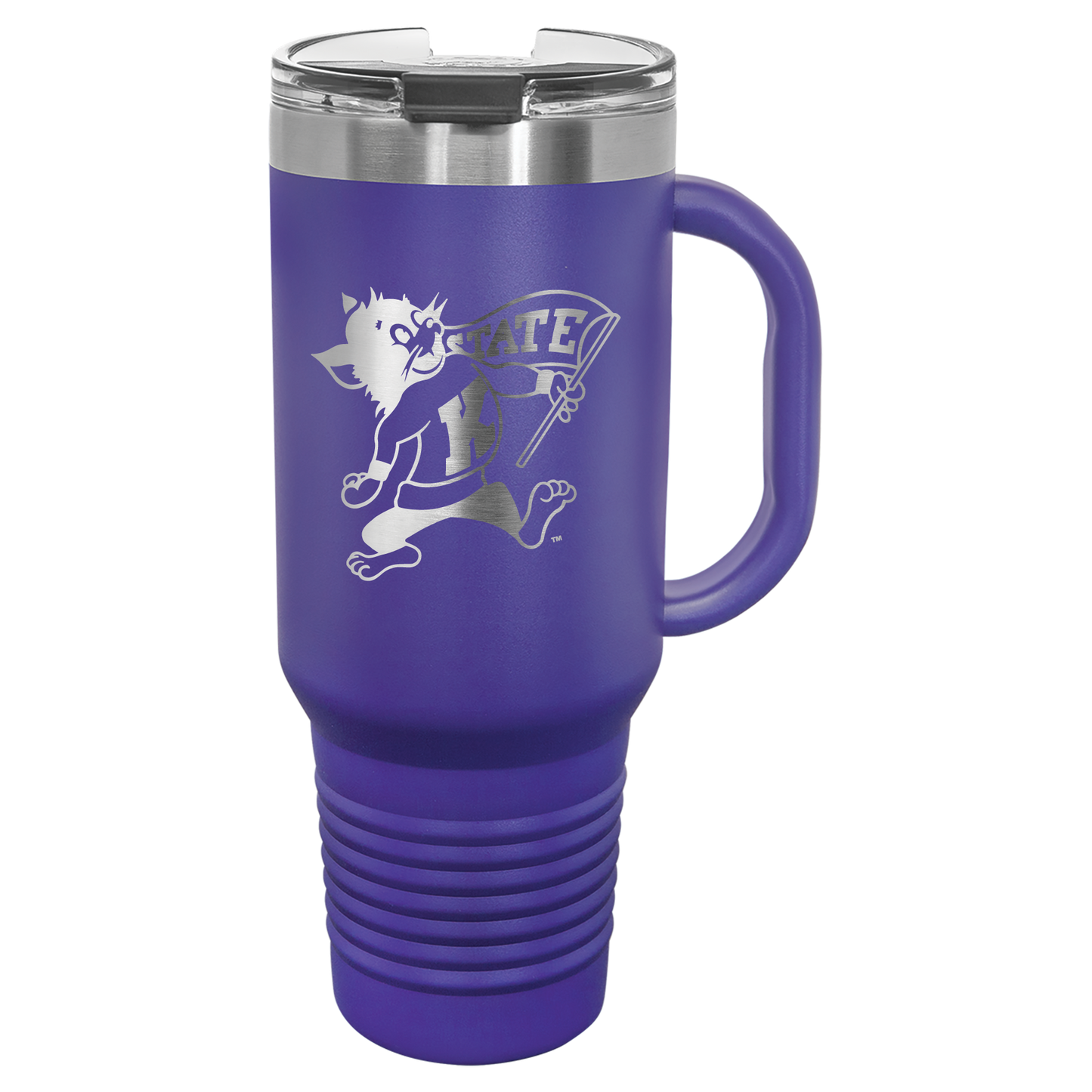 Willie the Wildcat insulated Drinkware - Official Affinity Licensed Product - K-State