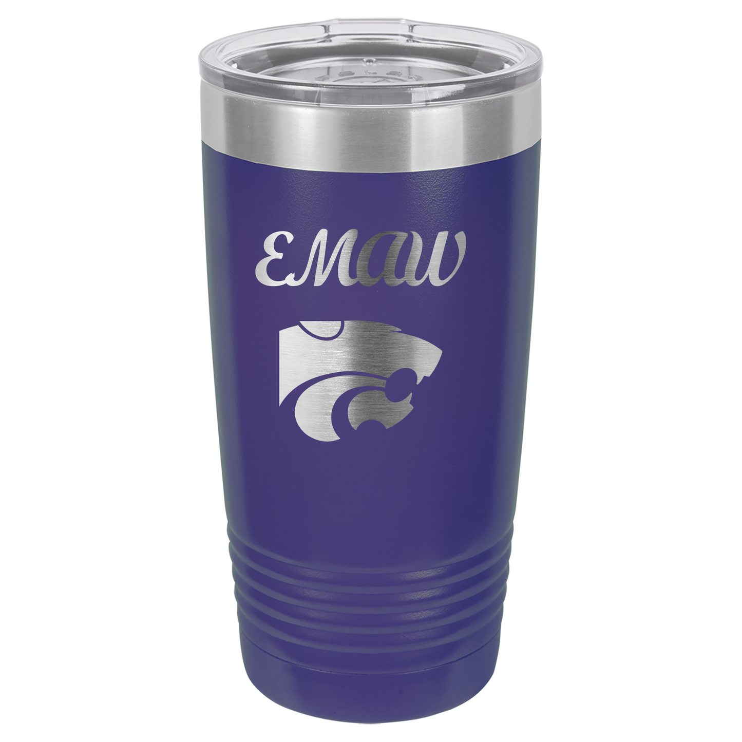 EMAW with Power Cat insulated Drinkware - Official Affinity Licensed Product - K-State