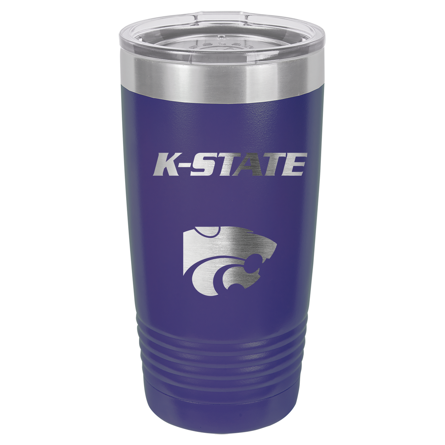 K-State with Power Cat insulated Drinkware - Official Affinity Licensed Product - K-State