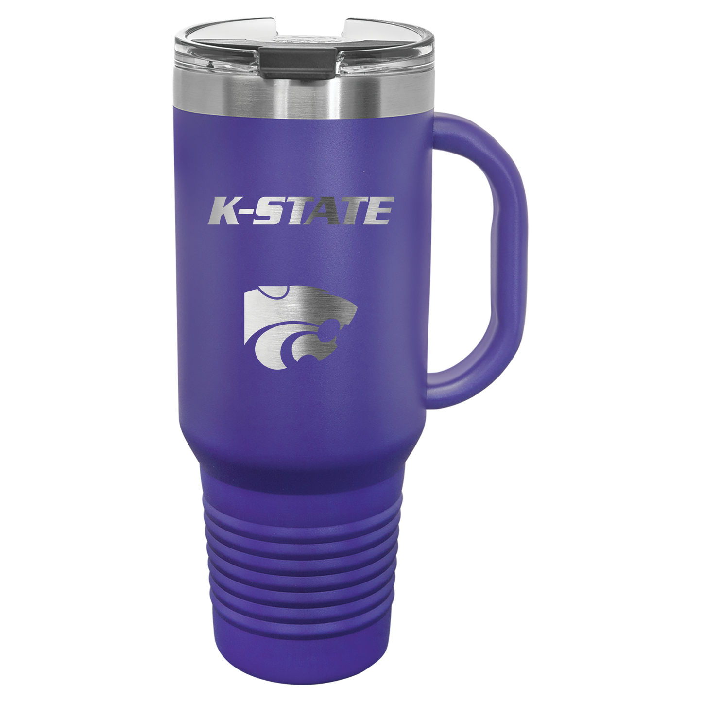 K-State with Power Cat insulated Drinkware - Official Affinity Licensed Product - K-State