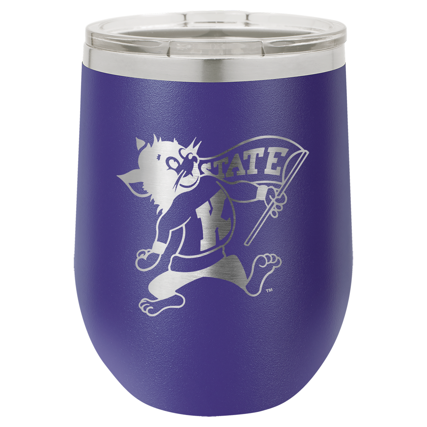 Willie the Wildcat insulated Drinkware - Official Affinity Licensed Product - K-State