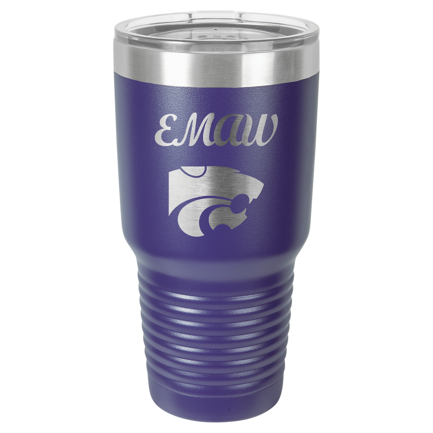 EMAW with Power Cat insulated Drinkware - Official Affinity Licensed Product - K-State