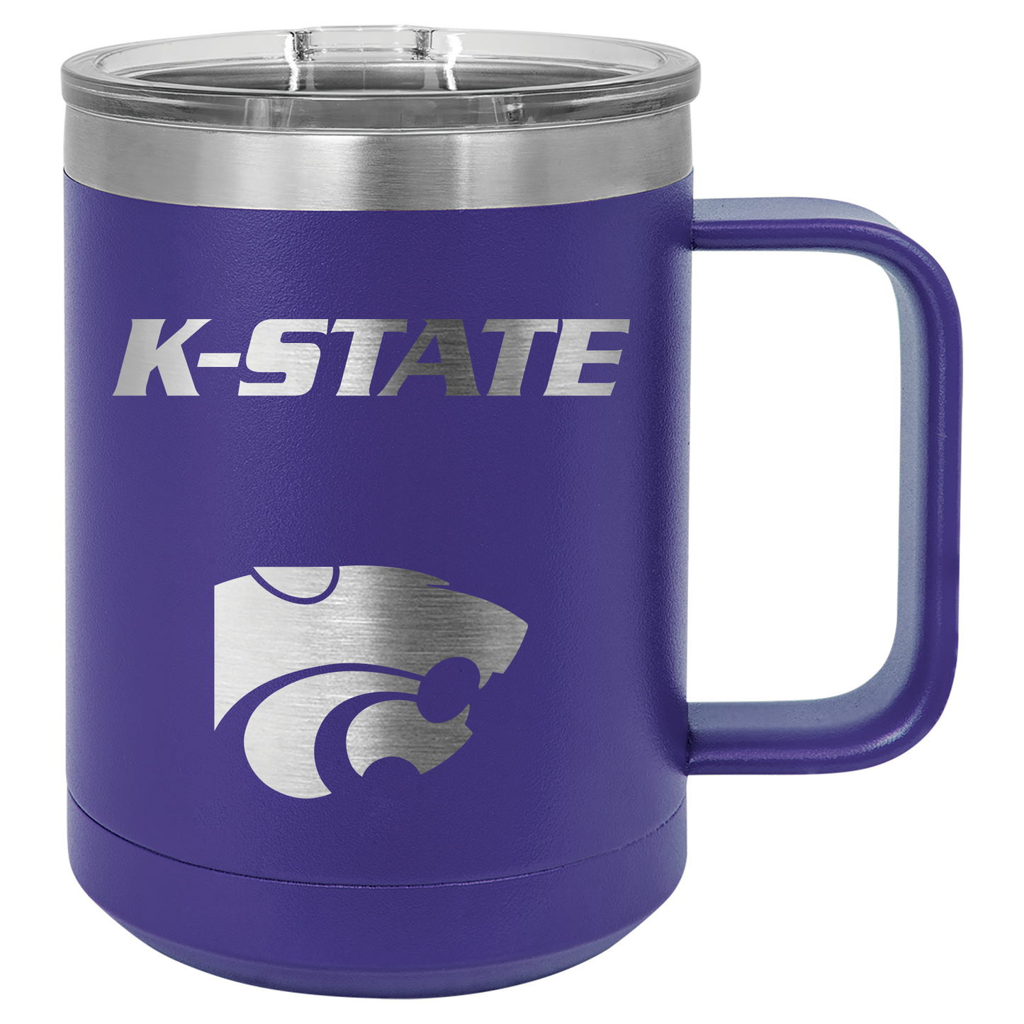 K-State with Power Cat insulated Drinkware - Official Affinity Licensed Product - K-State