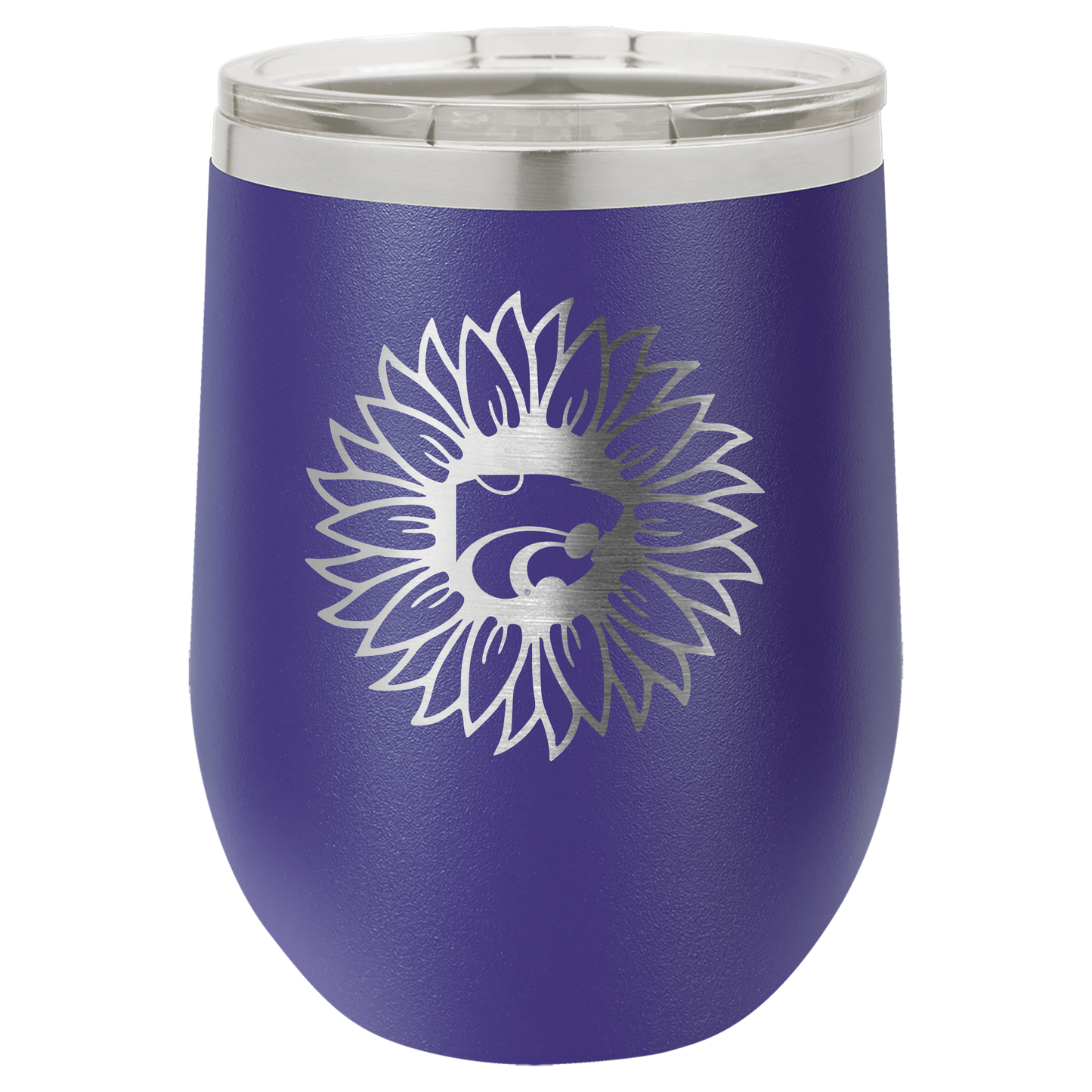 Power Cat Sunflower insulated Drinkware - Official Affinity Licensed Product - K-State