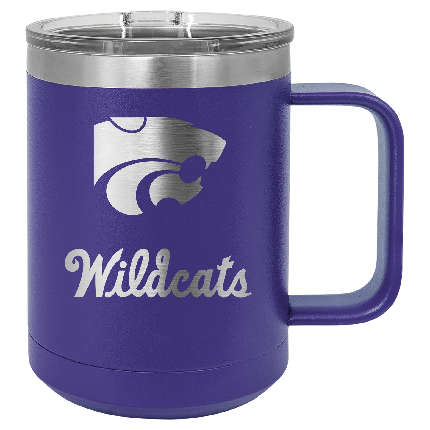 Wildcats with Power Cat insulated Drinkware - Official Affinity Licensed Product - K-State