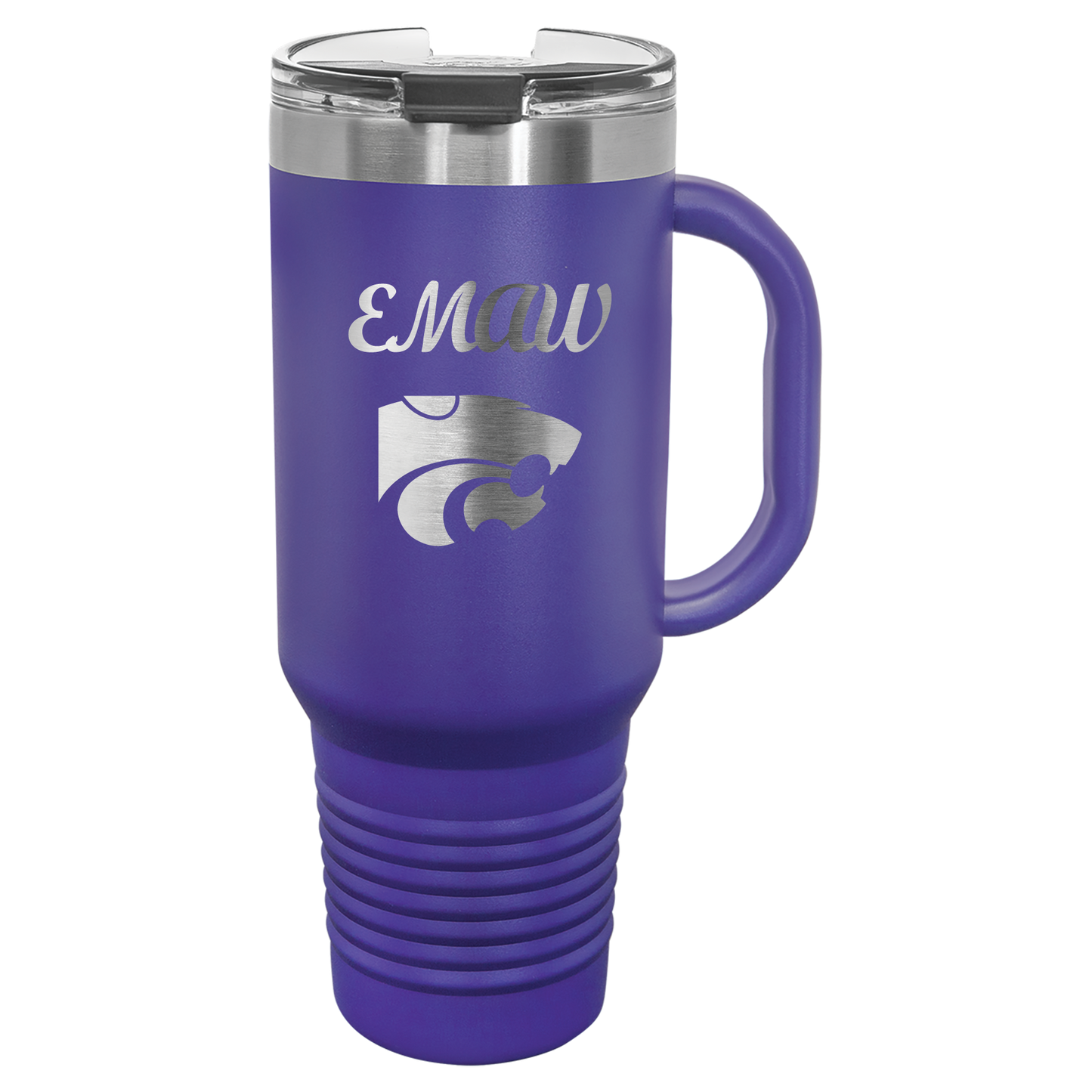 EMAW with Power Cat insulated Drinkware - Official Affinity Licensed Product - K-State