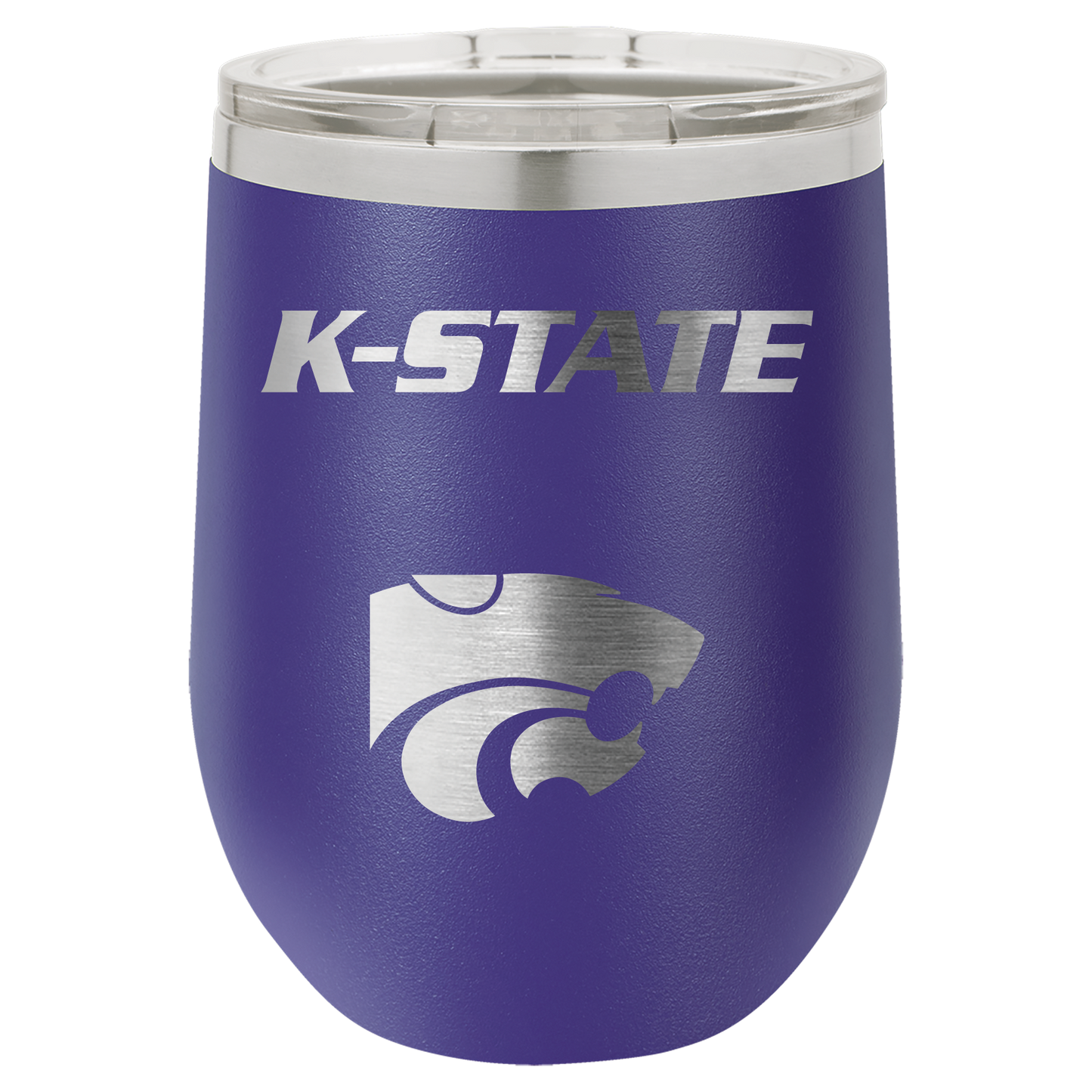 K-State with Power Cat insulated Drinkware - Official Affinity Licensed Product - K-State