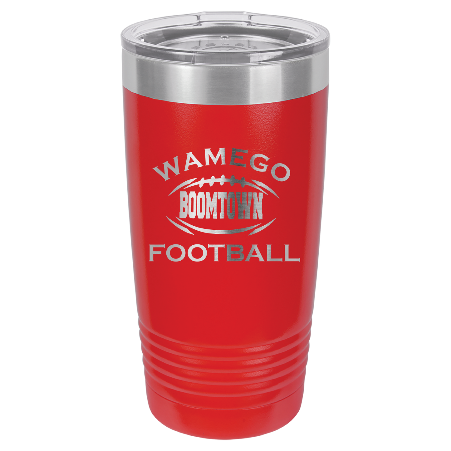 Wamego Boom Town Football Tumbler - Click for all color/size options