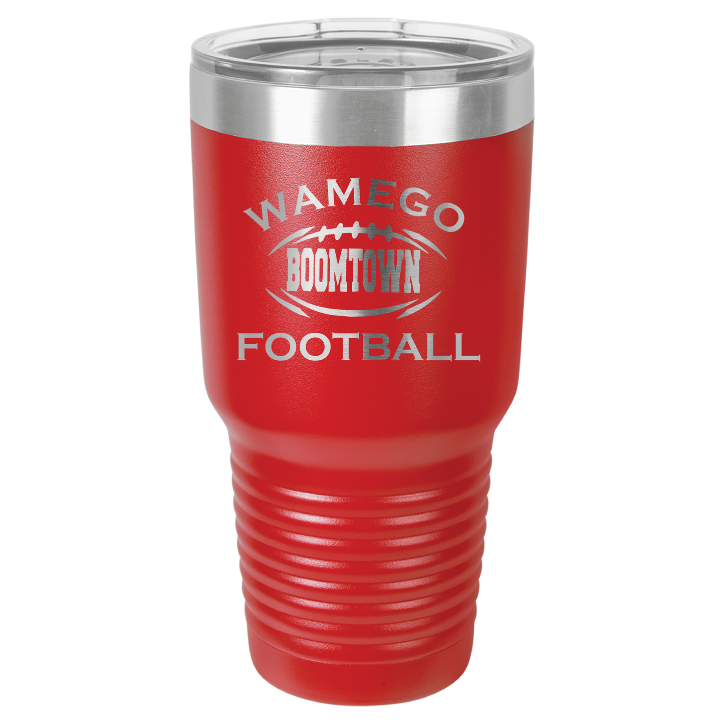 Wamego Boom Town Football Tumbler - Click for all color/size options