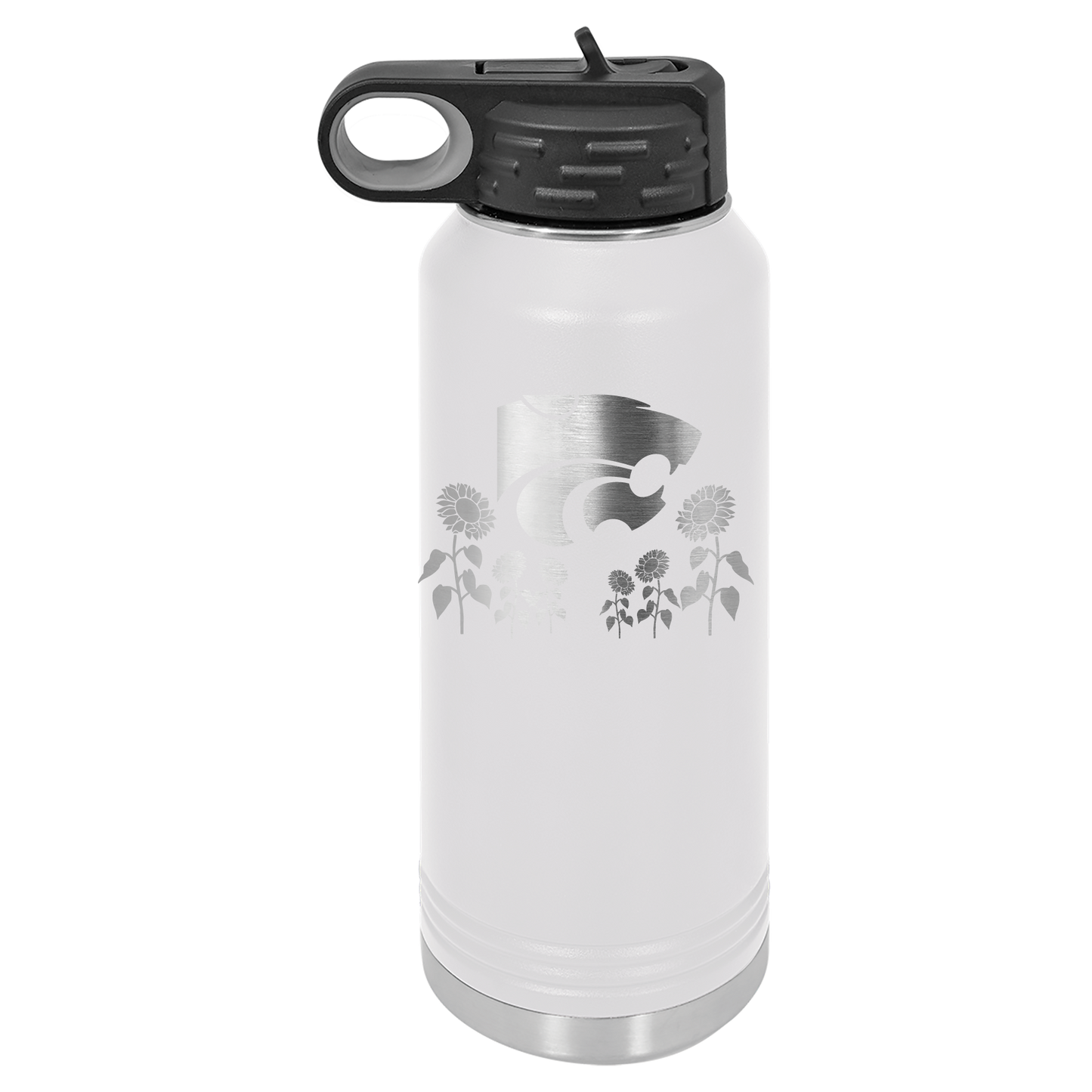 Power Cat Sunflower Field insulated Drinkware - Official Affinity Licensed Product - K-State