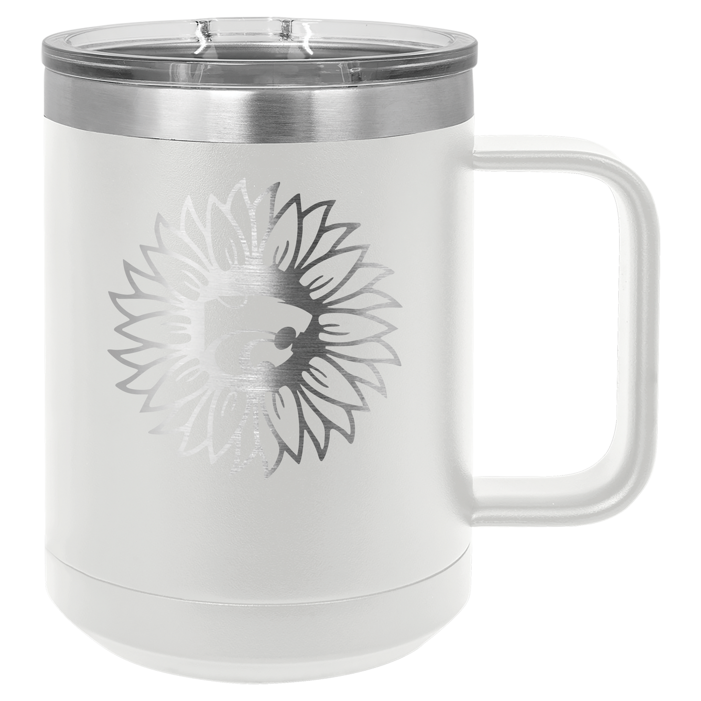 Power Cat Sunflower insulated Drinkware - Official Affinity Licensed Product - K-State