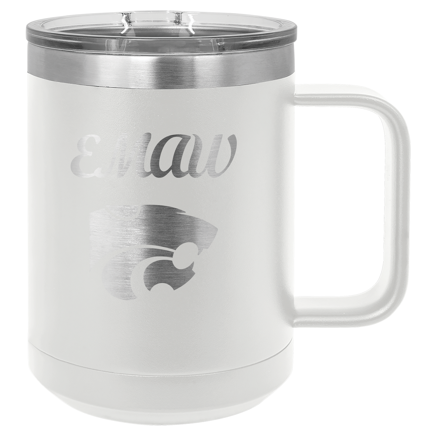 EMAW with Power Cat insulated Drinkware - Official Affinity Licensed Product - K-State