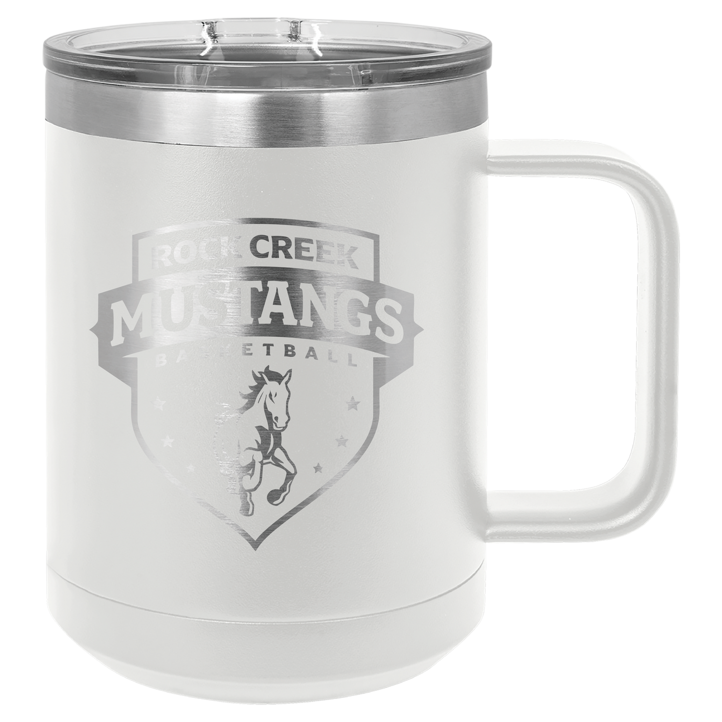 Rock Creek Basketball Tumbler - Click for all color/size options