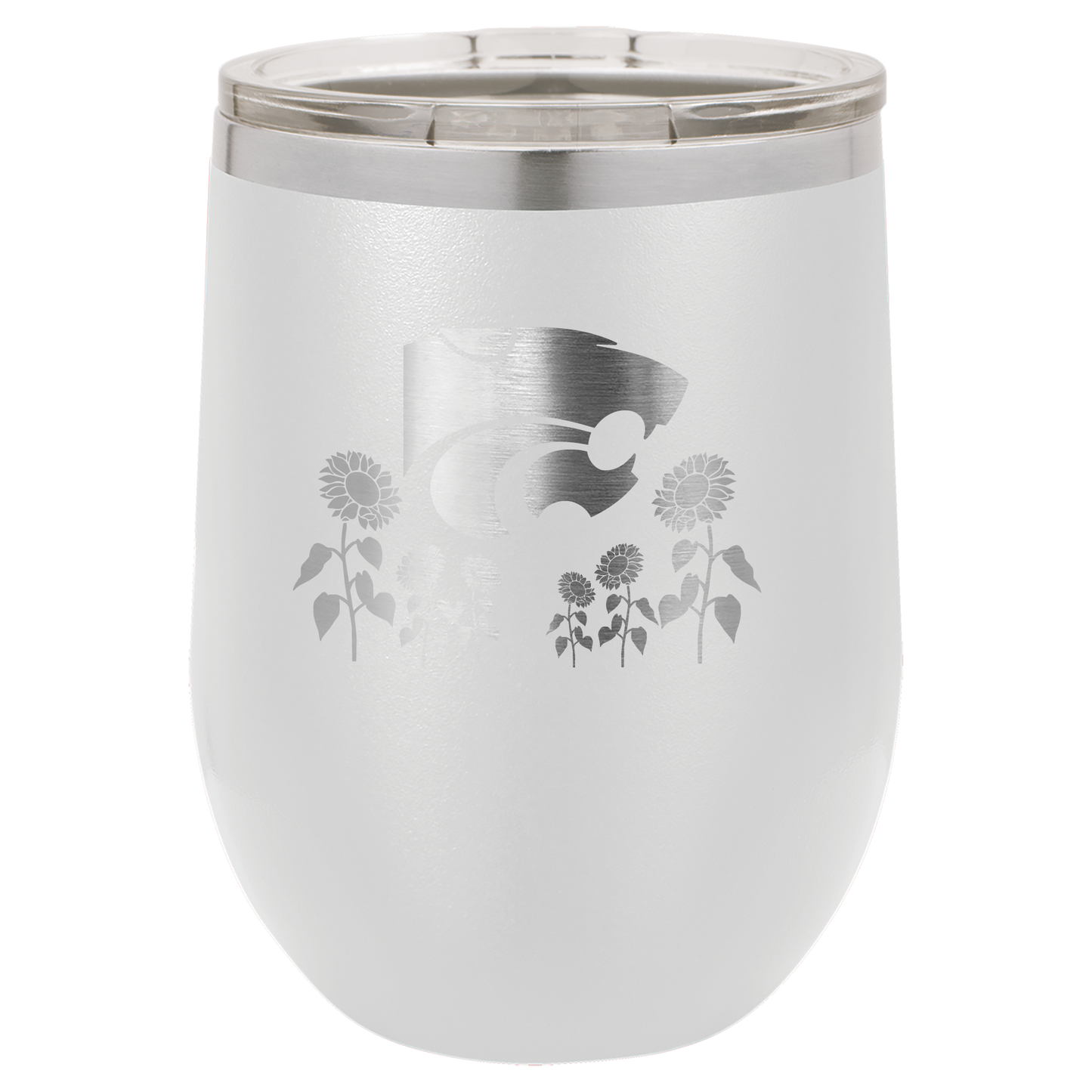 Power Cat Sunflower Field insulated Drinkware - Official Affinity Licensed Product - K-State