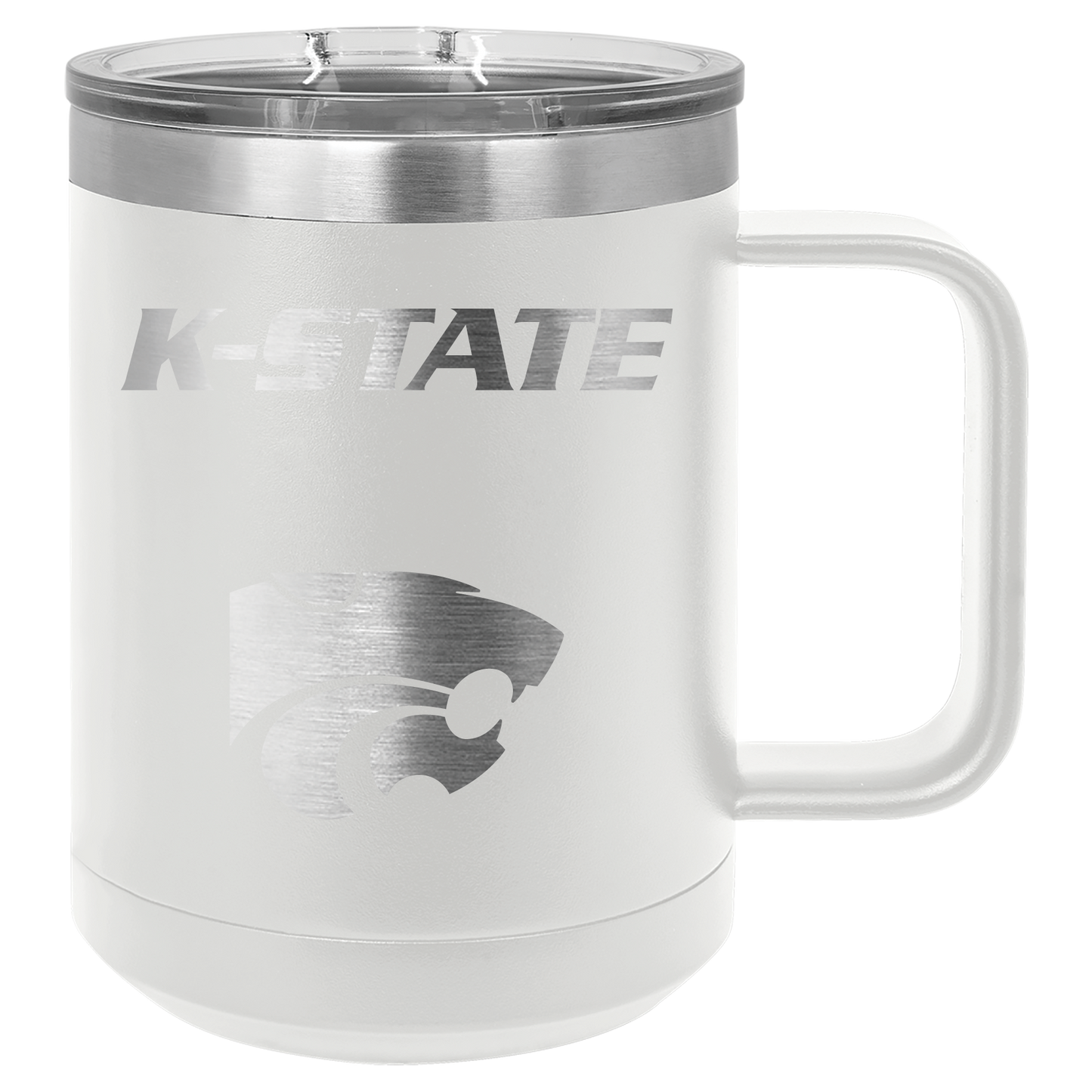 K-State with Power Cat insulated Drinkware - Official Affinity Licensed Product - K-State