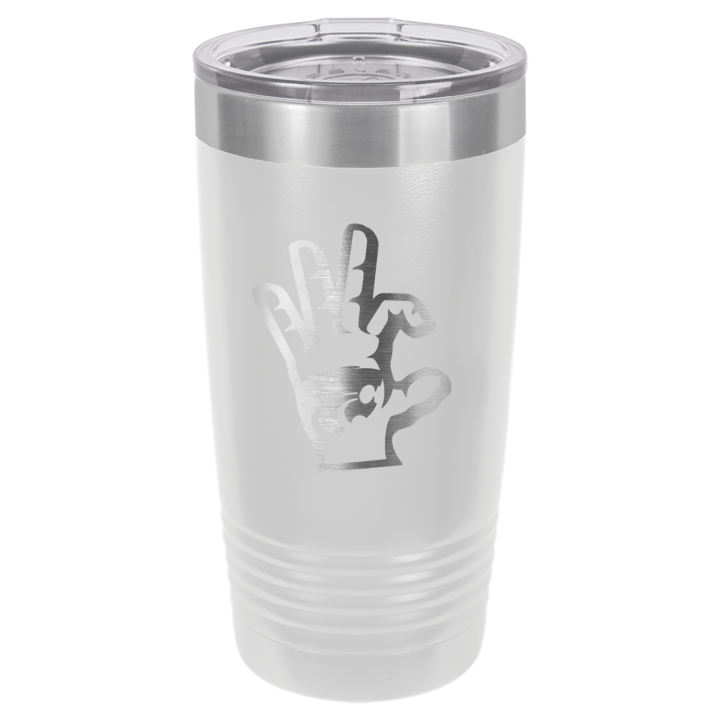 Wildcat Hand with Power Cat insulated Drinkware - Official Affinity Licensed Product - K-State