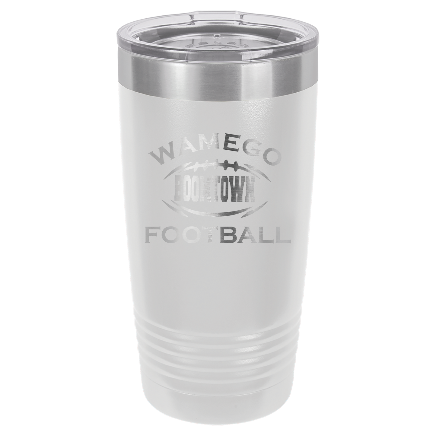 Wamego Boom Town Football Tumbler - Click for all color/size options