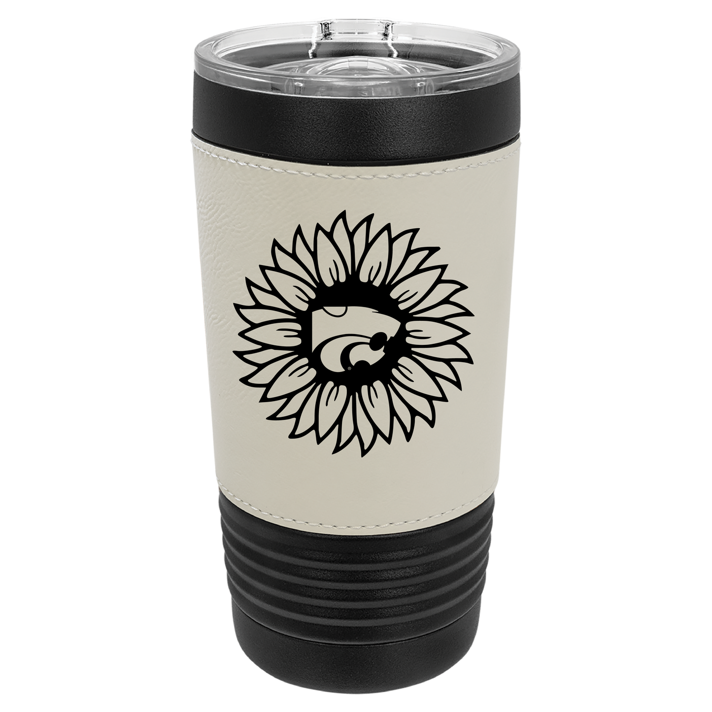 Power Cat Sunflower insulated Drinkware - Official Affinity Licensed Product - K-State