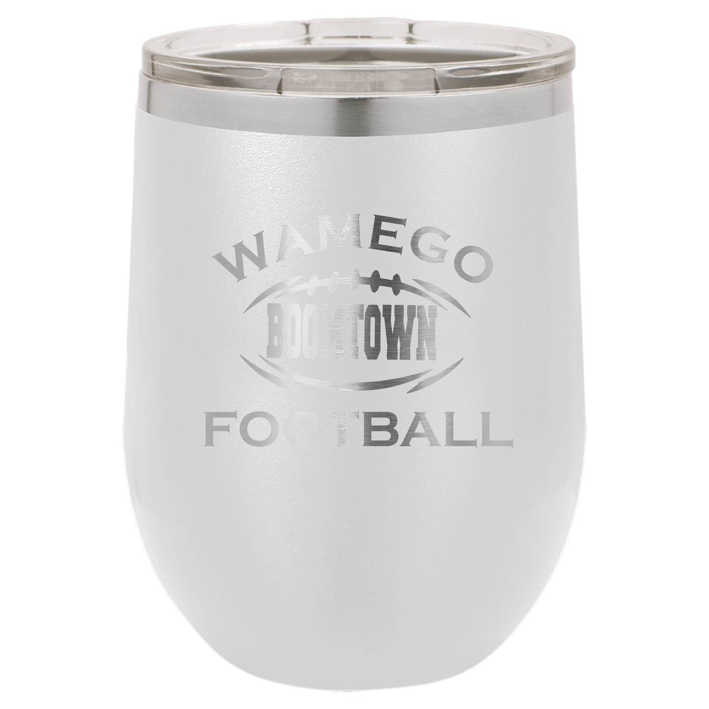 Wamego Boom Town Football Tumbler - Click for all color/size options