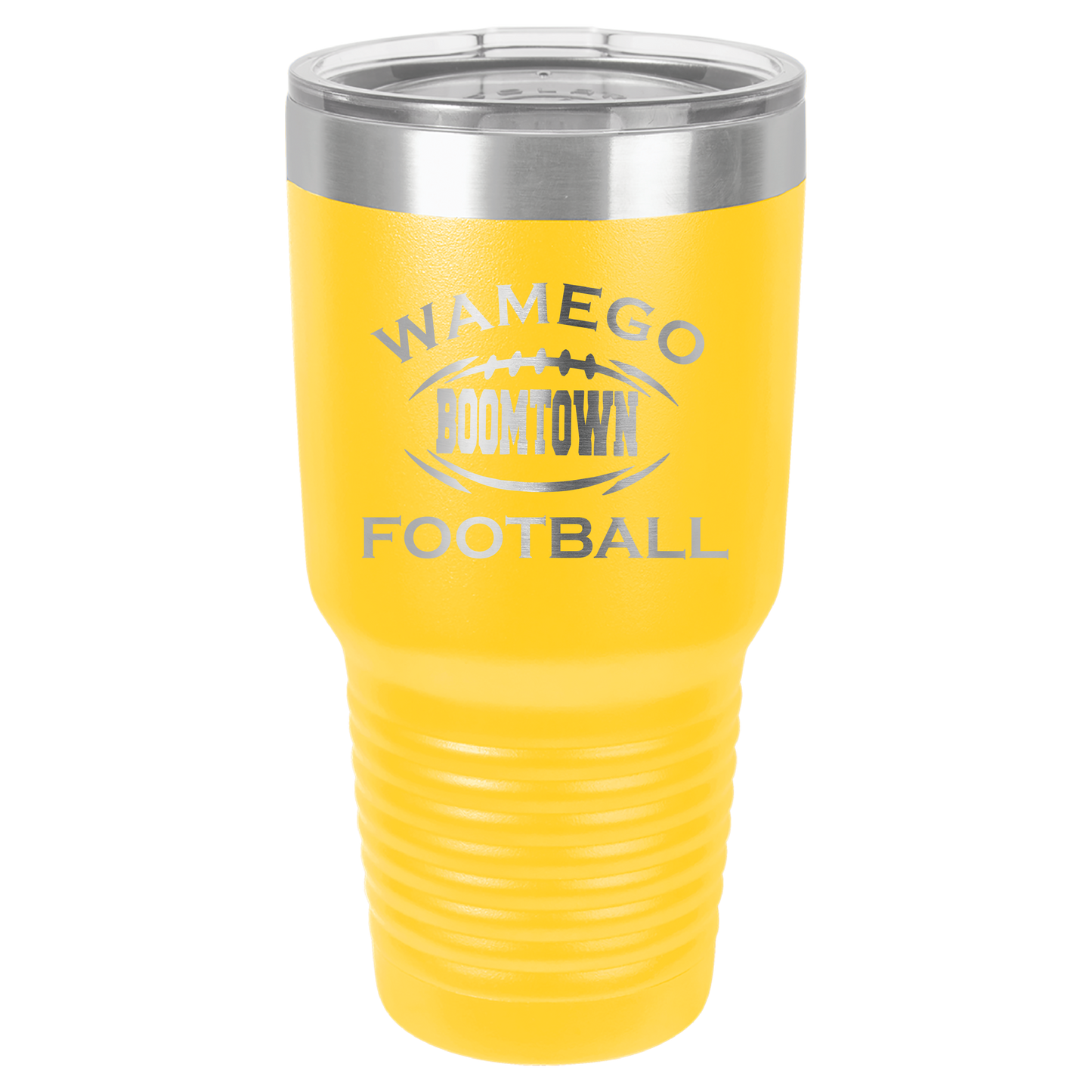 Wamego Boom Town Football Tumbler - Click for all color/size options