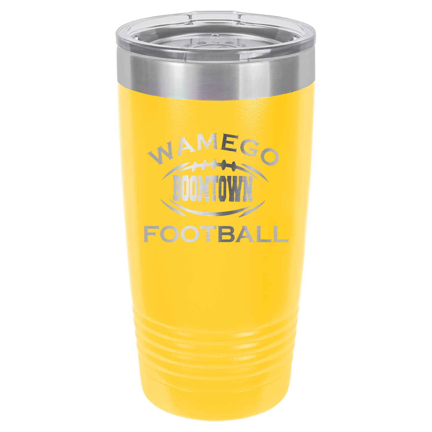 Wamego Boom Town Football Tumbler - Click for all color/size options