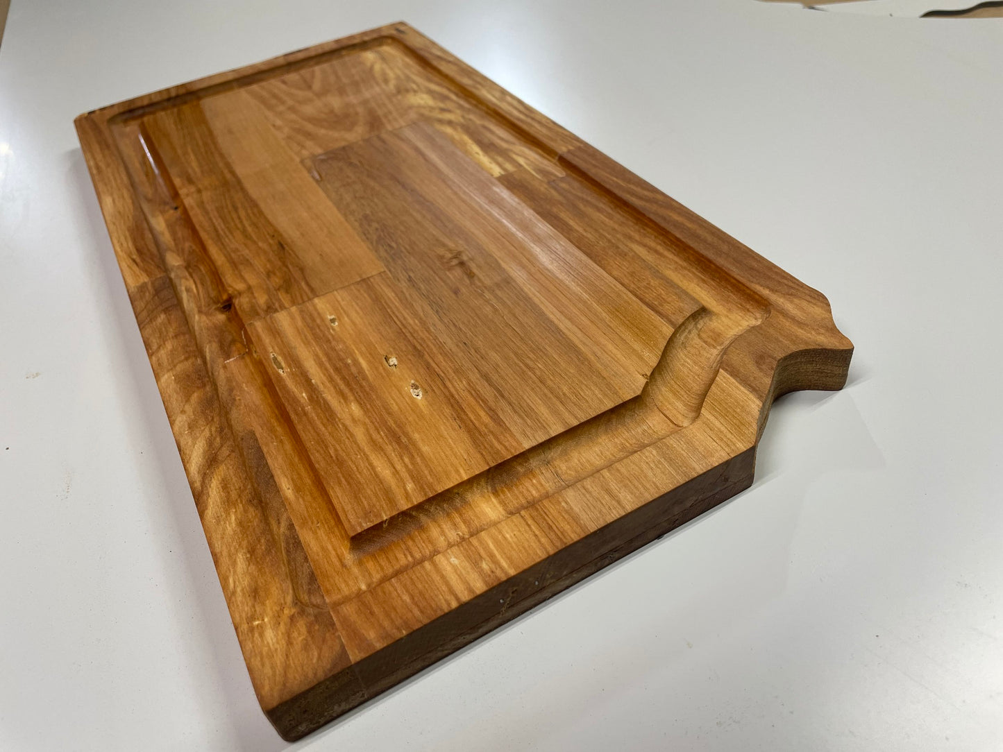 Kansas Shaped Oak Cutting Board